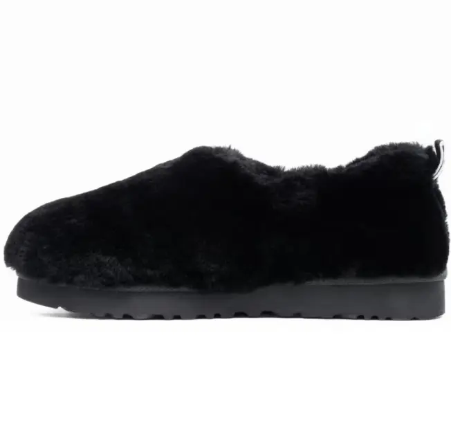 UGG Hailey Fluff Slippers Чёрный — фото 2